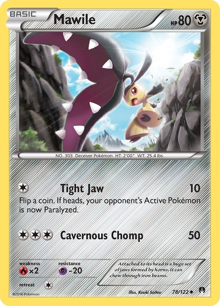 Mawile - Turbo Crash 78/122 [ Italiano / Inglese ]