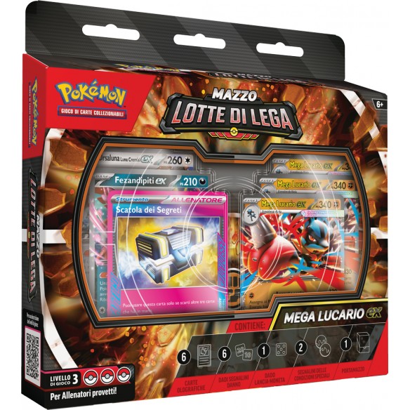 Pokémon Megaevoluzione – Mazzo Lotte di Lega Mega Lucario EX ITA