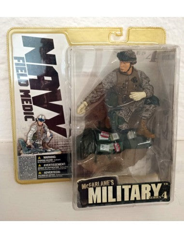 McFarlane MILITARY AIR FORCE NAVY FIELD MEDIC CAUCASIAN SERIES 4 Figure NEW!!