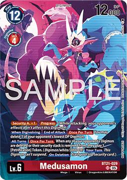 Medusamon BT21-029 [ Inglese / Giapponese ]