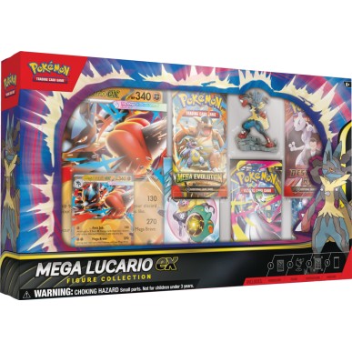 Mega Lucario ex - Figure Collection ( ENG ) Collezione con Statua - Pokemon TCG