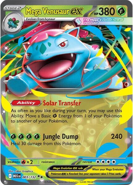 Mega Venusaur-ex - Megaevoluzione 003/132 [ Italiano ]