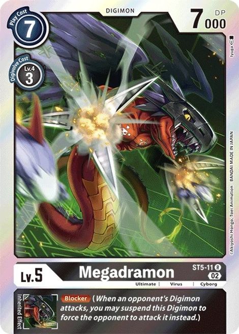 Megadramon ST5-11 [ Inglese / Giapponese ]