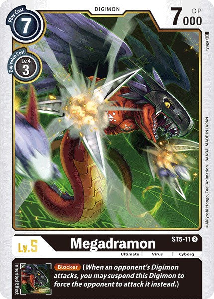 Megadramon ST5-11 [ Inglese / Giapponese ]
