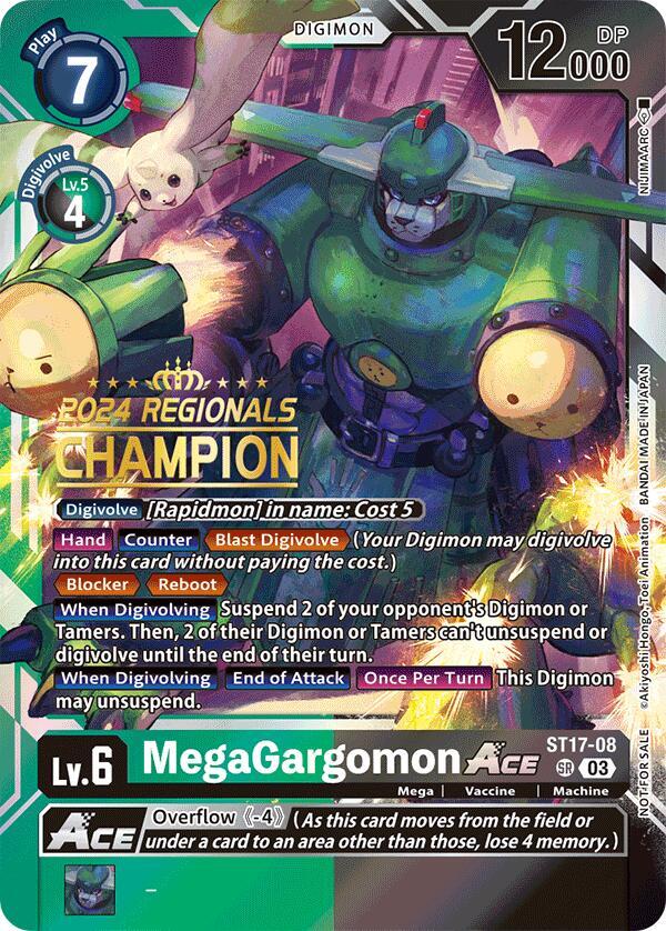 MegaGargomon ACE ST17-08 [ Inglese / Giapponese ]