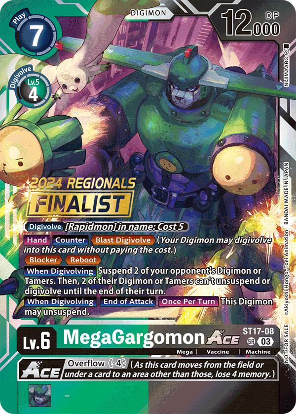 MegaGargomon ACE ST17-08 [ Inglese / Giapponese ]