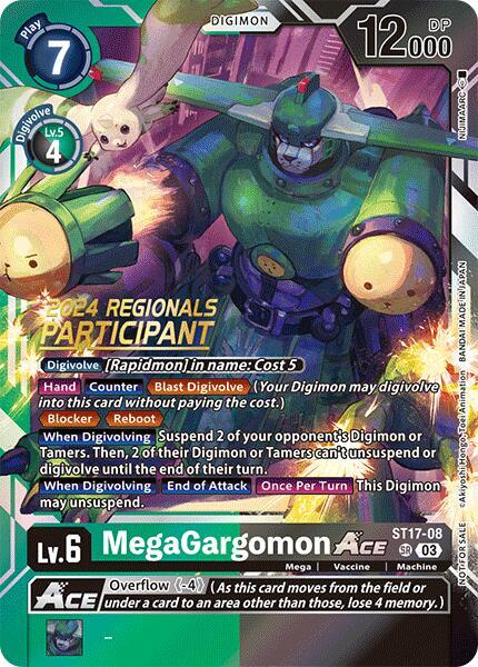 MegaGargomon ACE ST17-08 [ Inglese / Giapponese ]