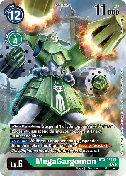MegaGargomon BT3-057 [ Inglese / Giapponese ]
