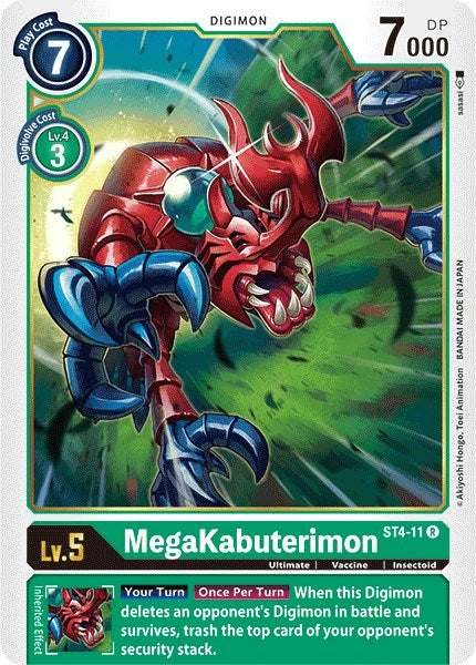 MegaKabuterimon ST4-11 [ Inglese / Giapponese ]
