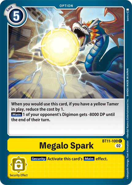 Megalo Spark BT11-100 [ Inglese / Giapponese ]