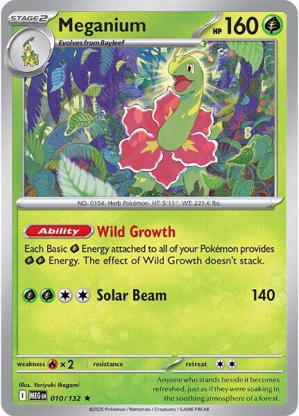 Meganium - Megaevoluzione 010/132 [ Italiano / Inglese ]