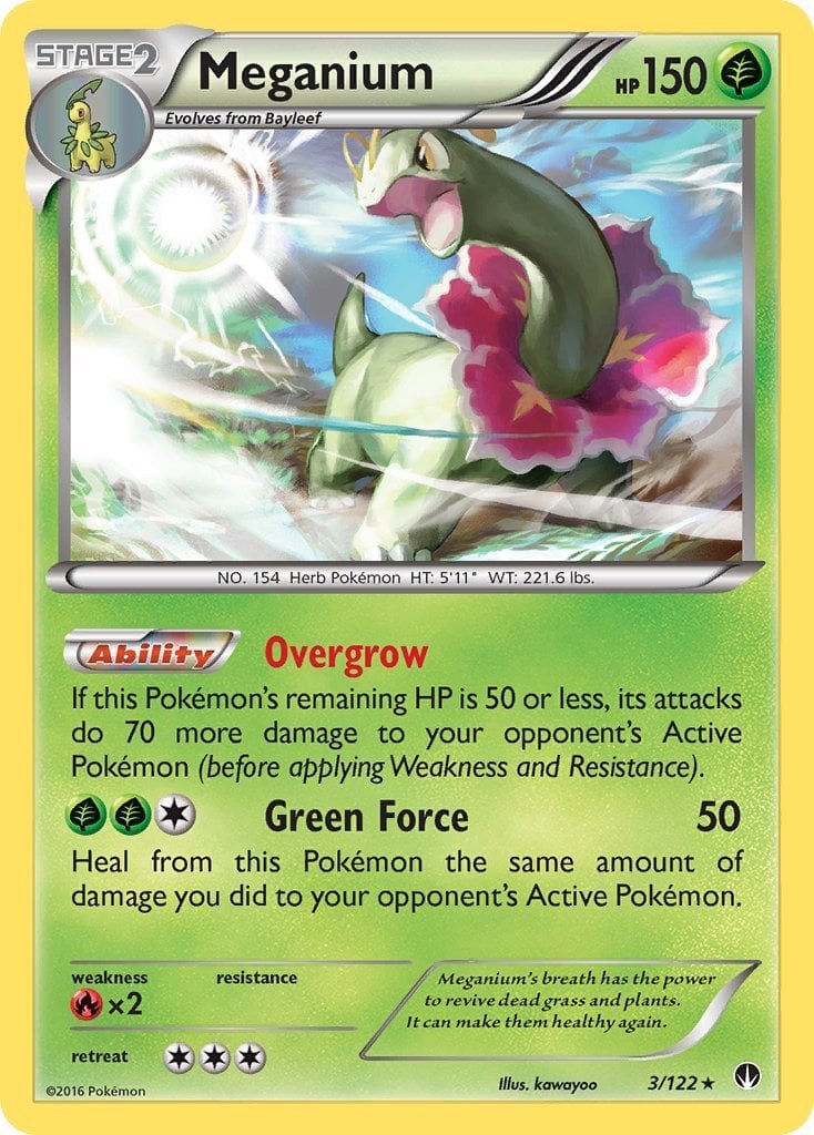 Meganium - Turbo Crash 3/122 [ Italiano / Inglese ]