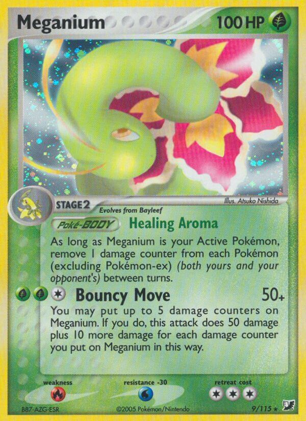 Meganium - EX Forze Segrete 9/115 [ Italiano / Inglese ]