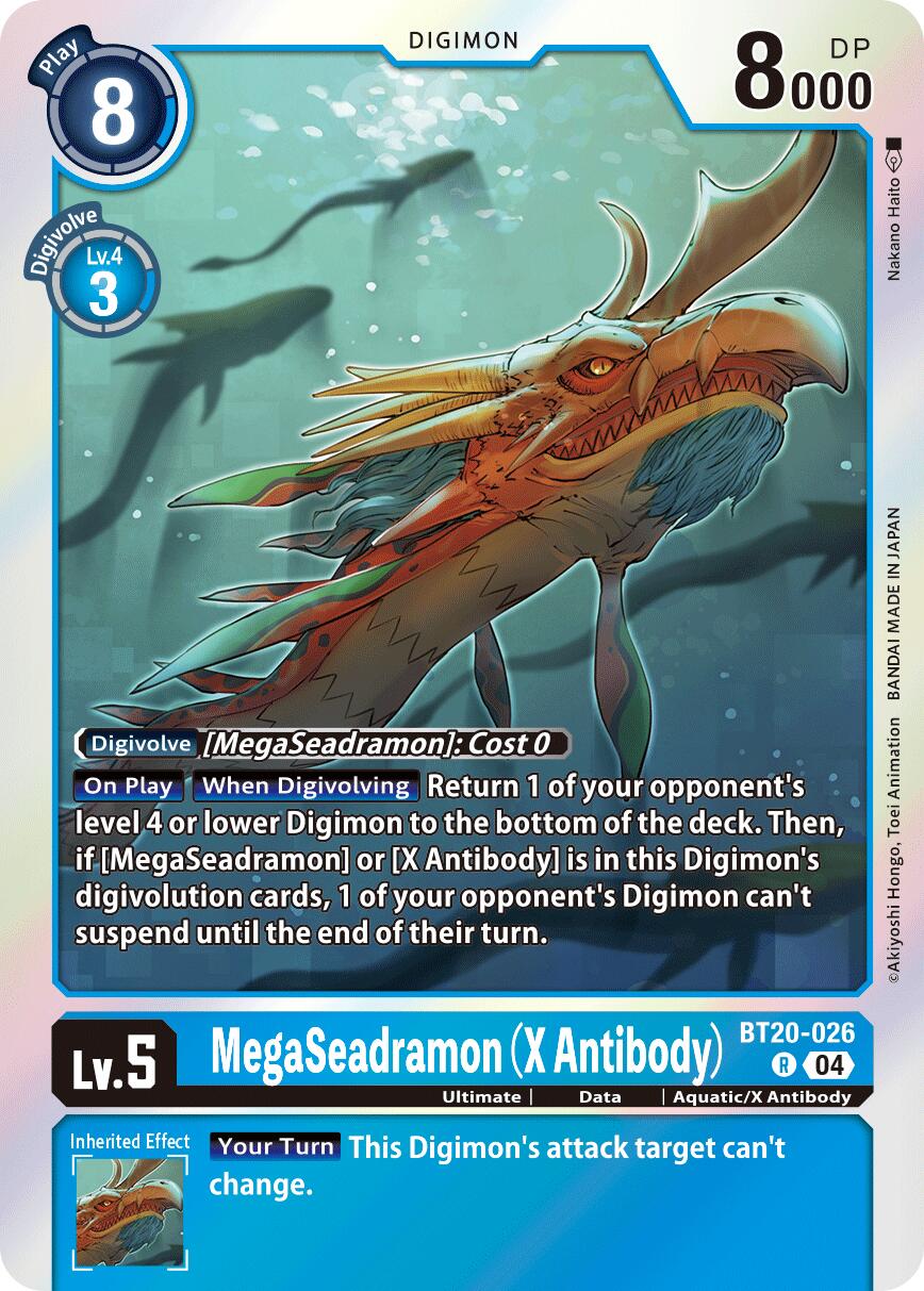 MegaSeadramon BT20-026 [ Inglese / Giapponese ]