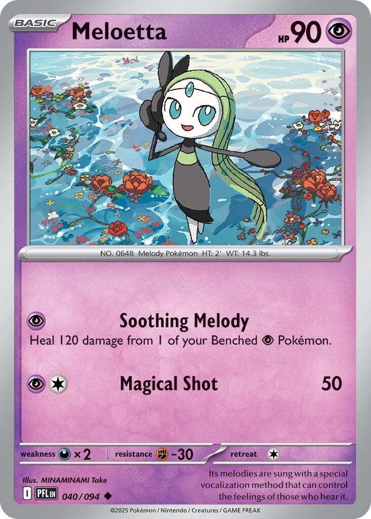 Meloetta - Fiamme Spettrali 040/094 [ Italiano ]