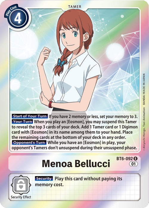 Menoa Bellucci BT6-092 [ Inglese / Giapponese ]