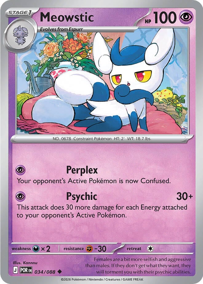 Meowstic - Equilibrio Perfetto 034/088 [ Italiano ]