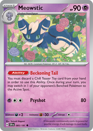 Meowstic - Scintille Folgoranti 085/191 [ Italiano ]