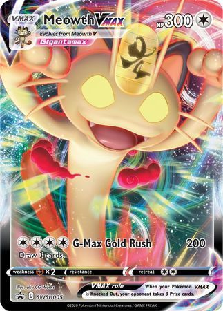 Meowth VMAX - SPSC Promo 005 [ Italiano / Inglese ]