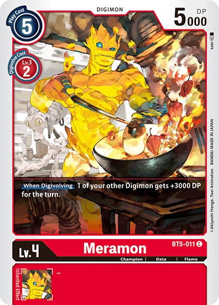 Meramon BT5-011 [ Inglese / Giapponese ]
