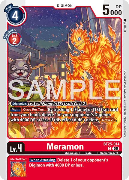 Meramon BT25-014 [ Inglese / Giapponese ]