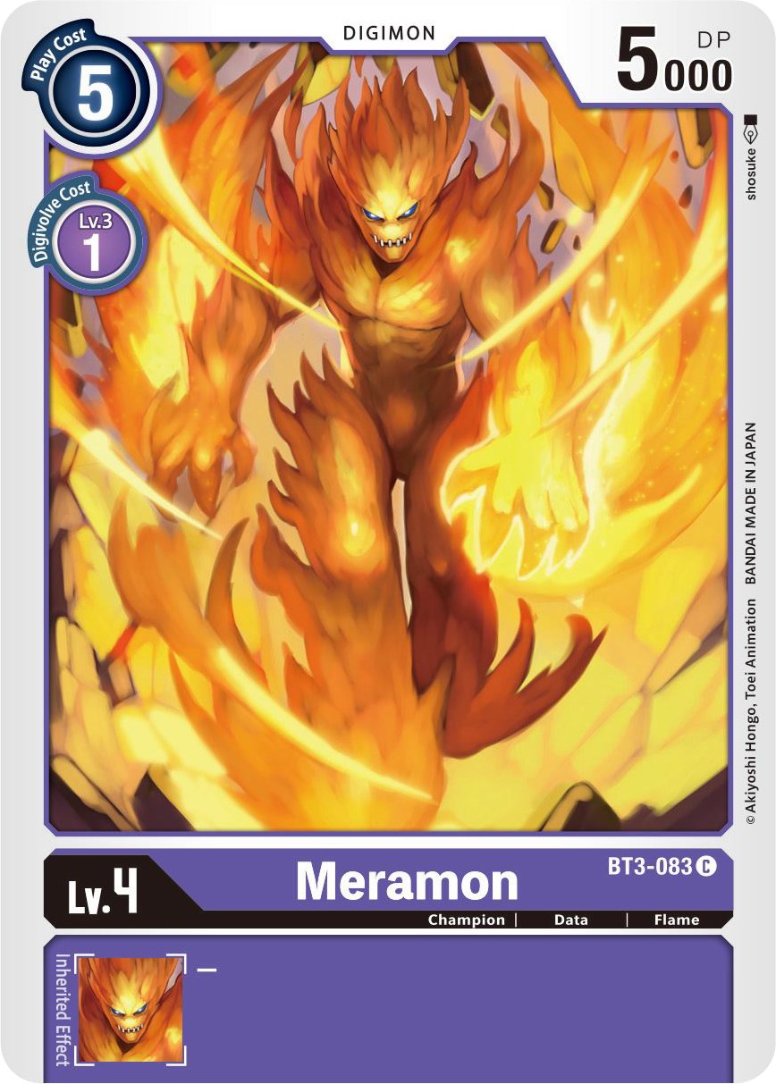 Meramon BT3-083 [ Inglese / Giapponese ]