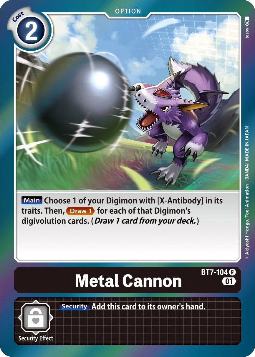 Metal Cannon BT7-104 [ Inglese / Giapponese ]