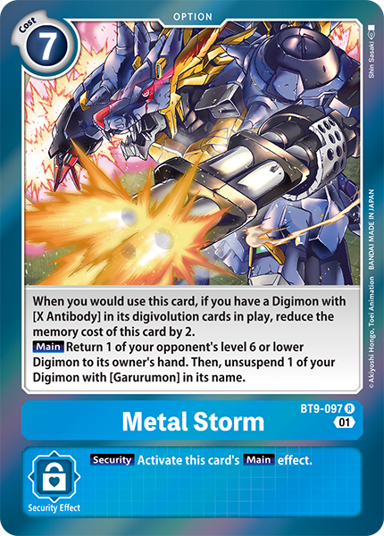 Metal Storm BT9-097 [ Inglese / Giapponese ]