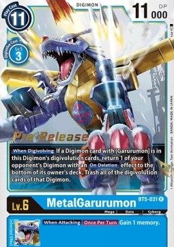 MetalGarurumon BT5-031 [ Inglese / Giapponese ]