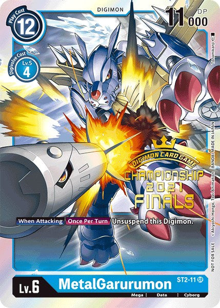 MetalGarurumon ST2-11 [ Inglese / Giapponese ]