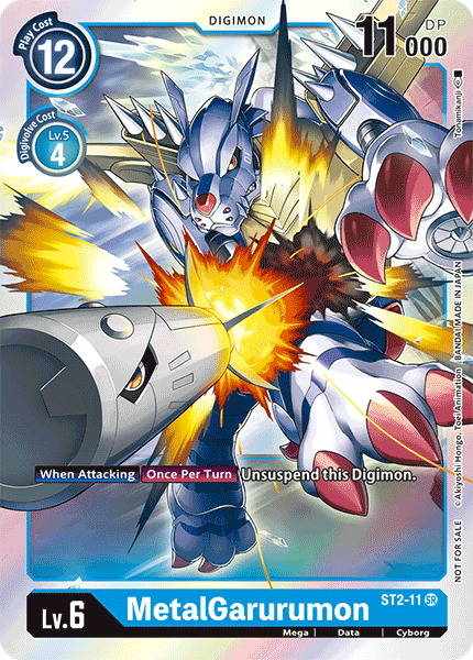 MetalGarurumon ST2-11 [ Inglese / Giapponese ]