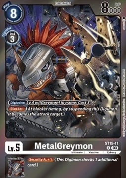 MetalGreymon ST15-11 [ Inglese / Giapponese ]