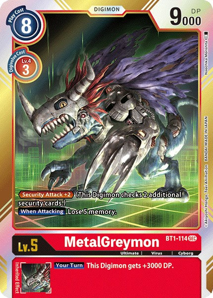 MetalGreymon BT1-114 [ Inglese / Giapponese ]