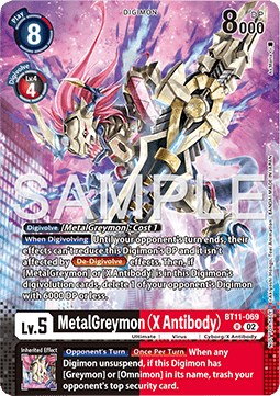 MetalGreymon (Eventpack 9) BT11-069 [ Inglese / Giapponese ]