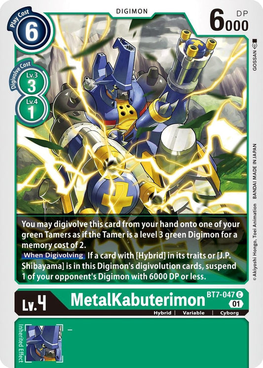 MetalKabuterimon BT7-047 [ Inglese / Giapponese ]
