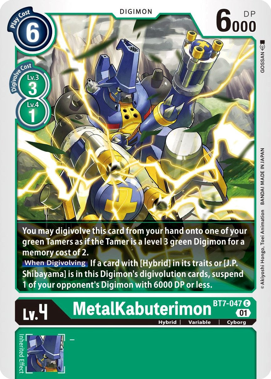 MetalKabuterimon BT7-047 [ Inglese / Giapponese ]