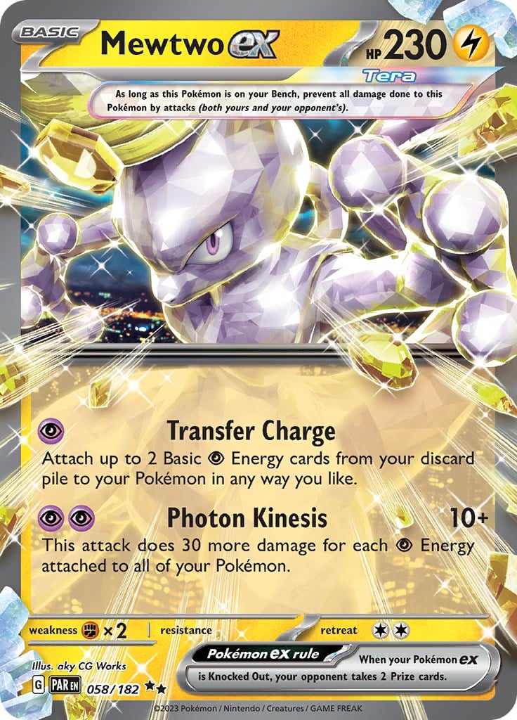 Mewtwo-ex - Paradosso Temporale 058/182 [ Italiano ]
