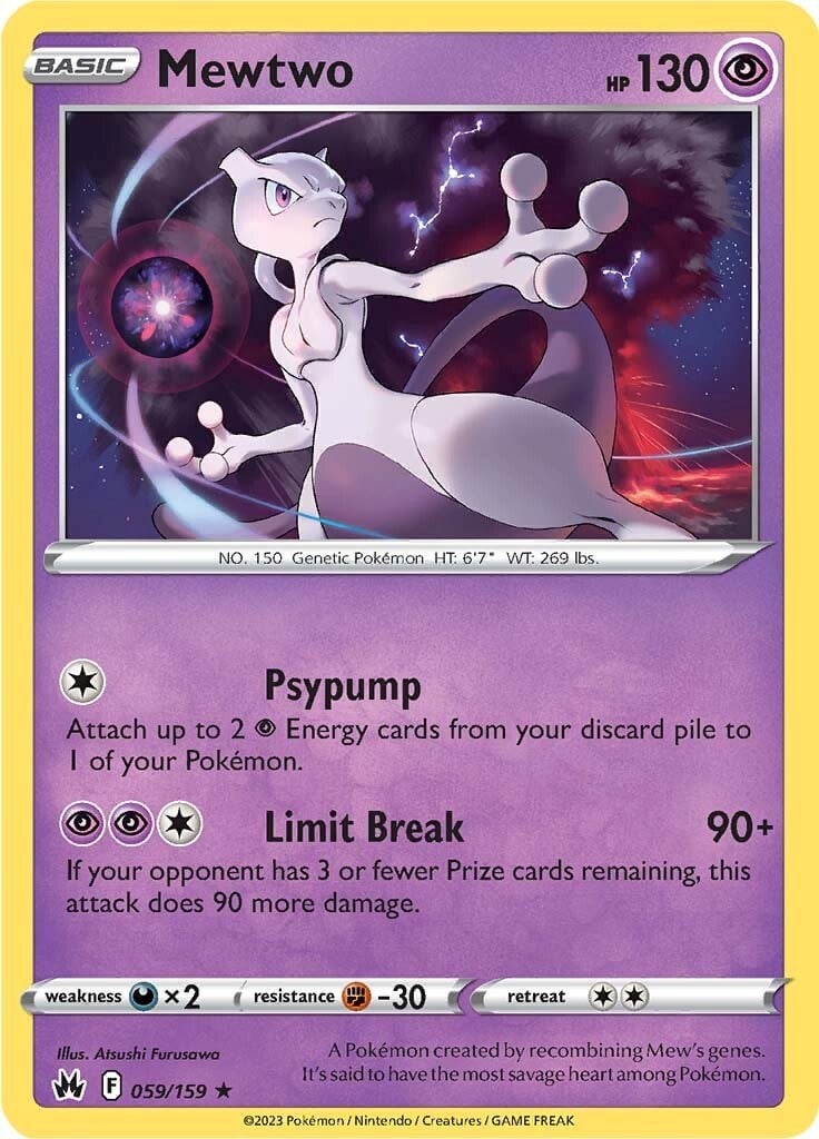 Mewtwo - Zenit Regale 059/159 [ Italiano / Inglese ]
