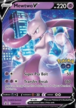 Mewtwo V - Pokémon GO 030/078 [ Italiano / Inglese ]