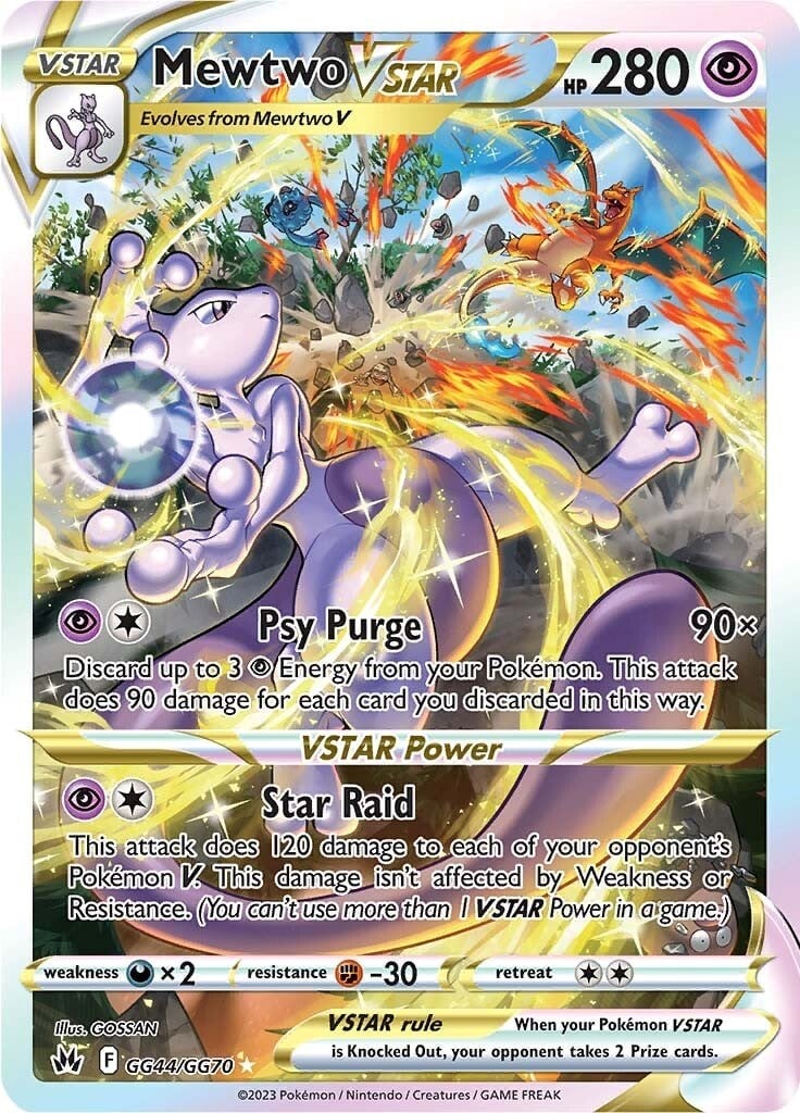 Mewtwo V ASTRO - Zenit Regale GG44/GG70 [ Italiano ]