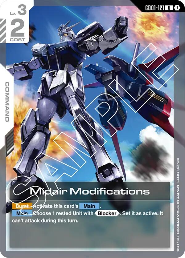 Midair Modifications GD01-121 [ Inglese / Giapponese ]