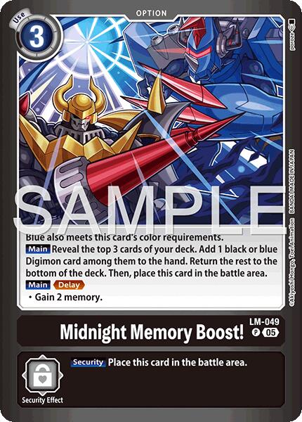 Midnight Memory Boost! LM-049 [ Inglese / Giapponese ]
