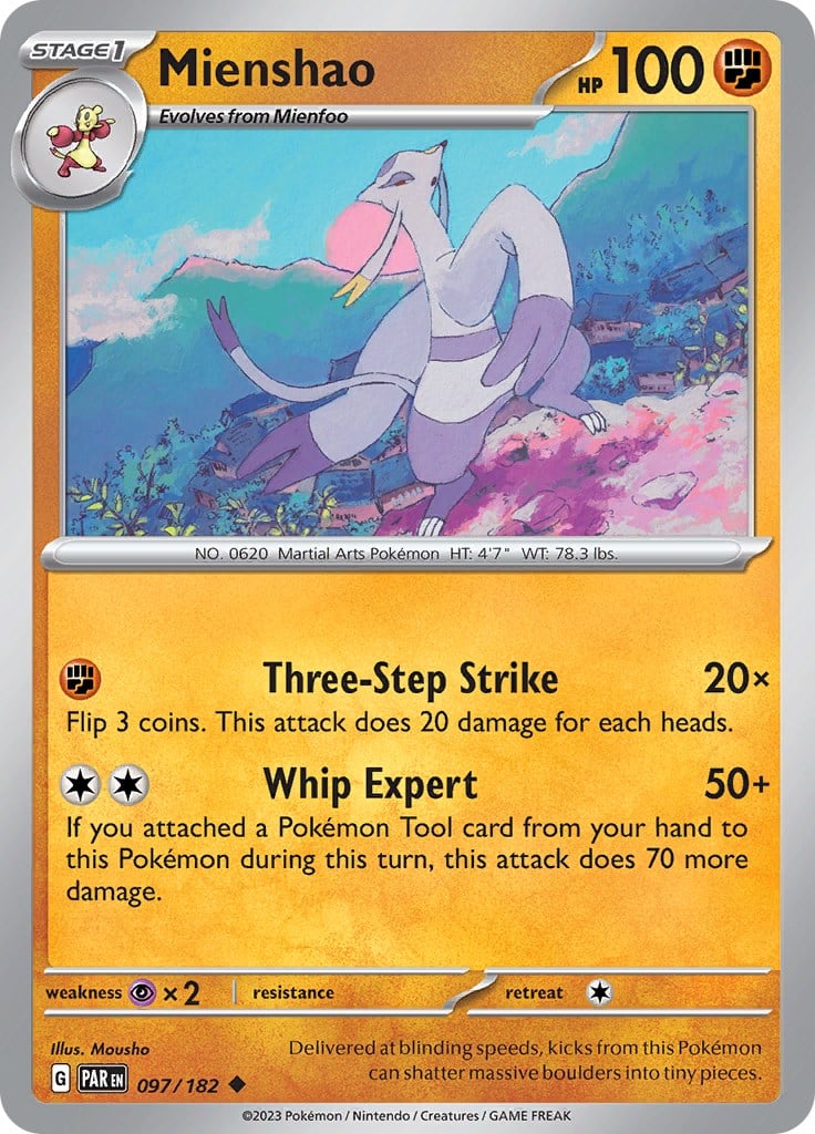 Mienshao - Paradosso Temporale 097/182 [ Italiano ]