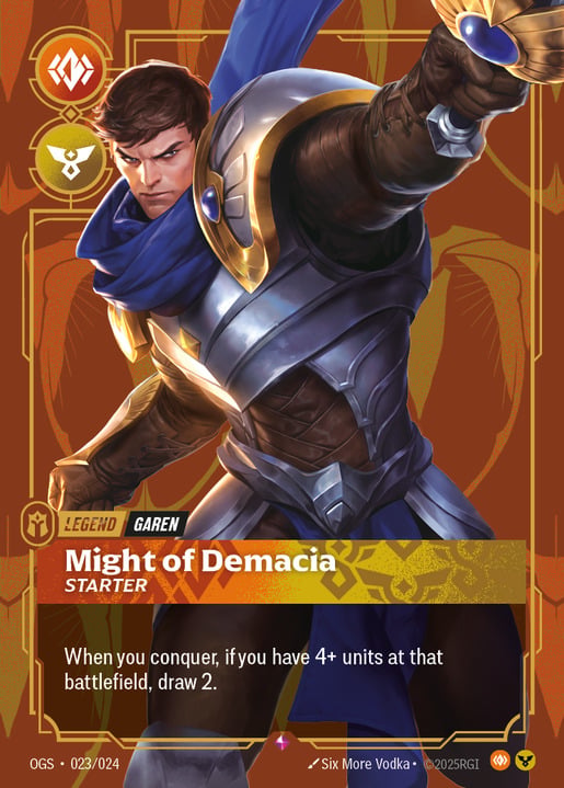 Garen - Might of Demacia [ Inglese / Giapponese / Cinese Semplificato ]