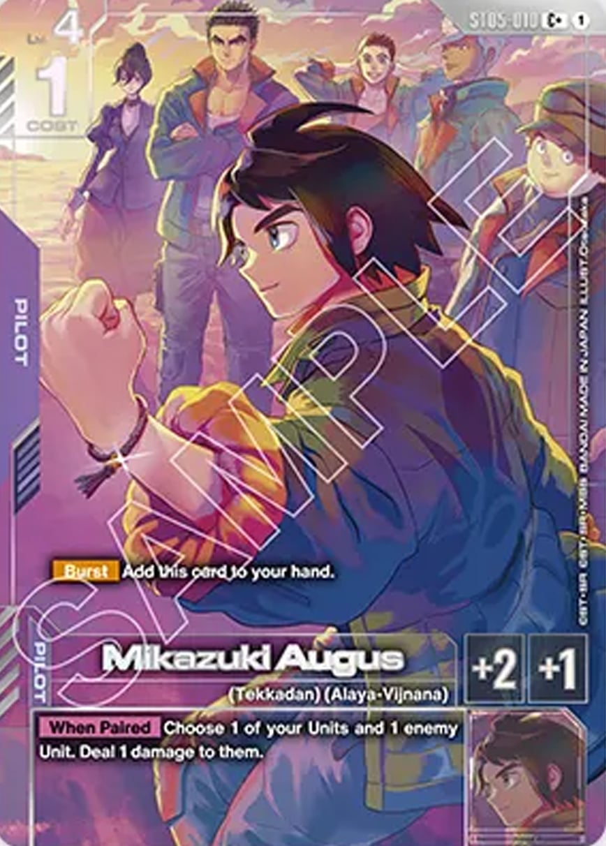 Mikazuki Augus ST05-010 [ Inglese / Giapponese ]