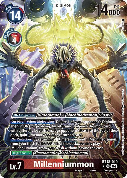 Millenniummon BT18-019 [ Inglese / Giapponese ]