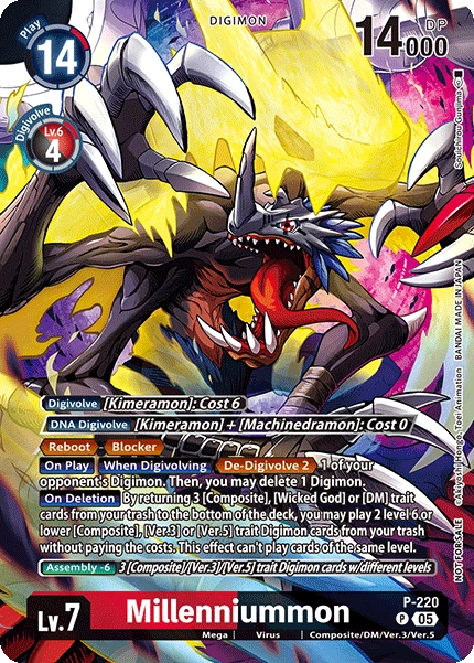 Millenniummon P-220 [ Inglese / Giapponese ]