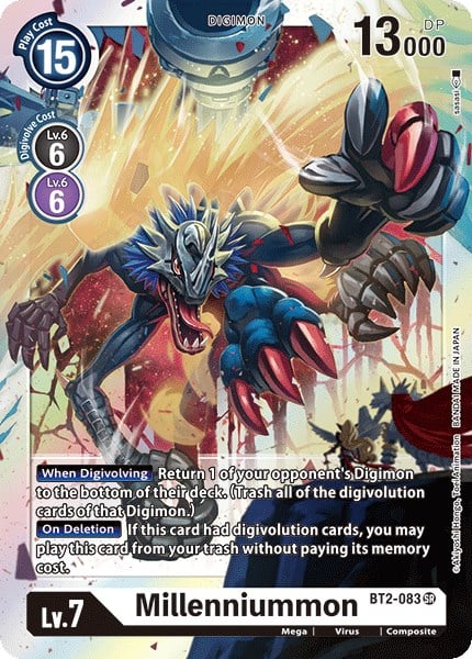Millenniummon BT2-083 [ Inglese / Giapponese ]