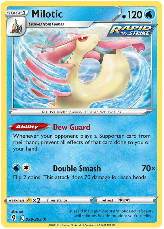 Milotic - Evoluzioni Eteree 038/203 [ Italiano / Inglese ]