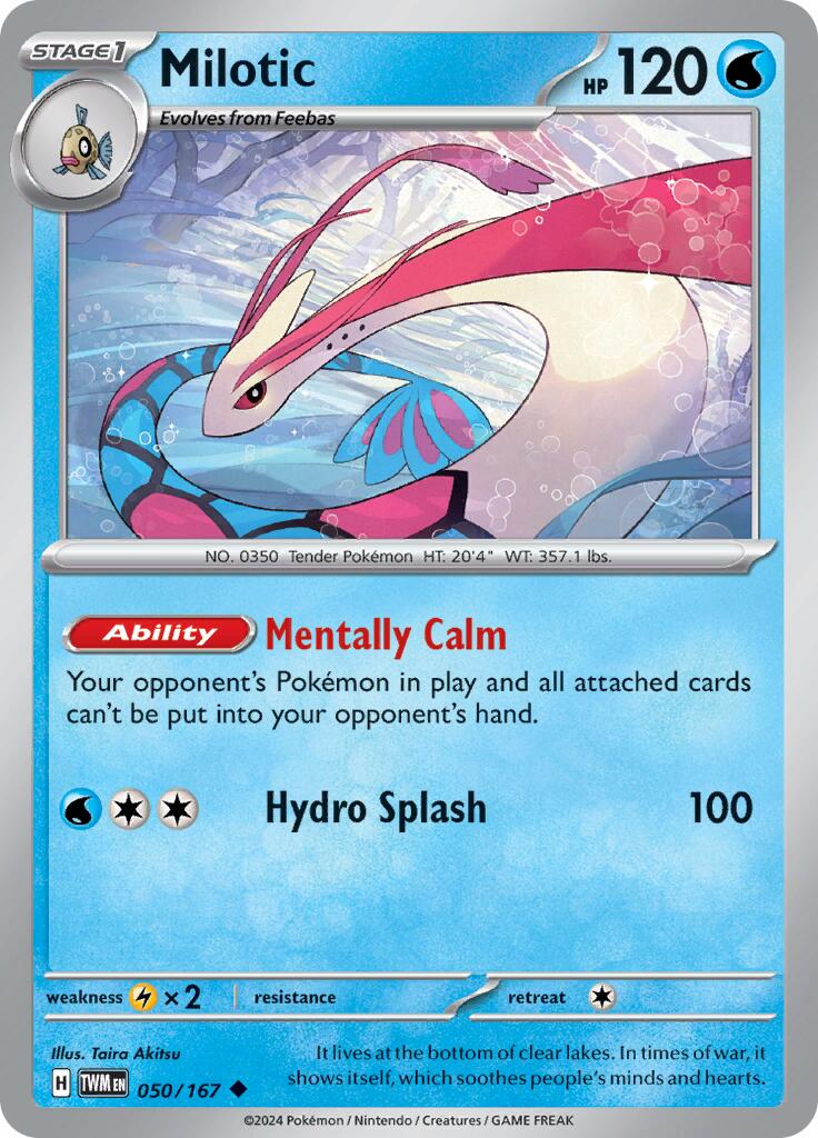 Milotic - Crepuscolo Mascherato 050/167 [ Italiano / Inglese ]